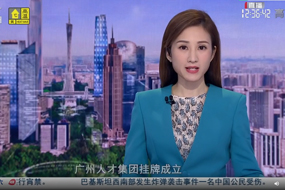 广州电视台报道437ccm·必赢国际集团揭牌成立